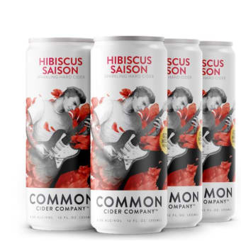 Common Cider Hibiscus Saison - 6 cans / 12oz
