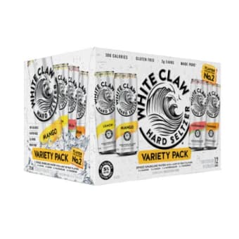 White Claw Hard Seltzer Variety Pack Flavor Collection No. 2 cans Hard Seltzer - 12 Cans/ 12 oz