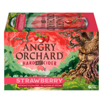 Angry Orchard Strawberry Cider - 6 cans / 12oz