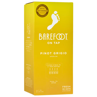 Barefoot On Tap Pinot Grigio - 3L