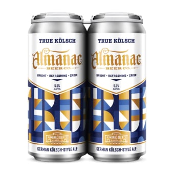 Almanac True Kolsch - 4 cans / 16oz