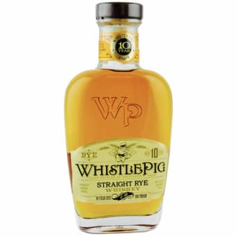 Whistle Pig Rye 10 Year - 375mL