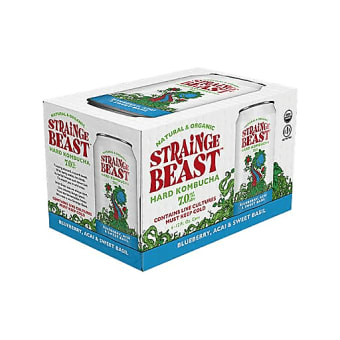 Strainge Beast Acai & Sweet Basil - 6 Cans/ 12oz