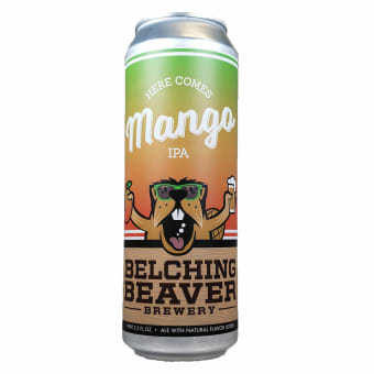 Belching Beaver Here Comes Mango IPA - 1 can / 19.2oz
