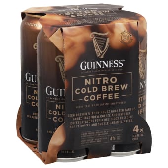 Guinness Nitro Cold Brew Coffee - 4 cans / 14.9oz