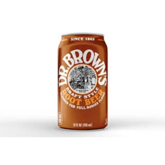 Dr. Browns Root Beer 6 Pack Cans
