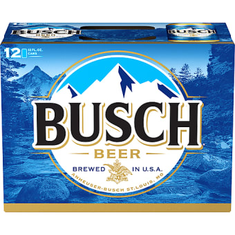 Busch - 12 pack can