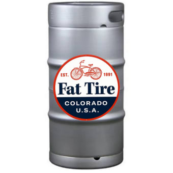 New Belgium Fat Tire - 1/6 Keg