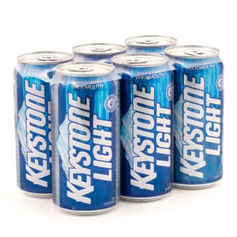 Keystone Light - 6 pack can