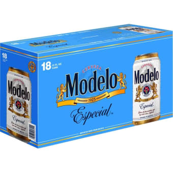 Modelo Especial - 18 pack can