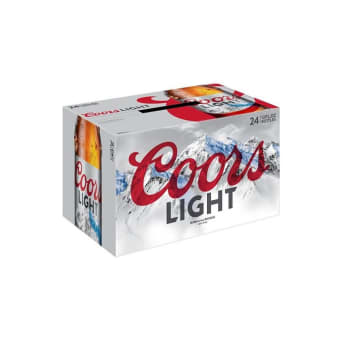 Coors Light - 24 pack bottles