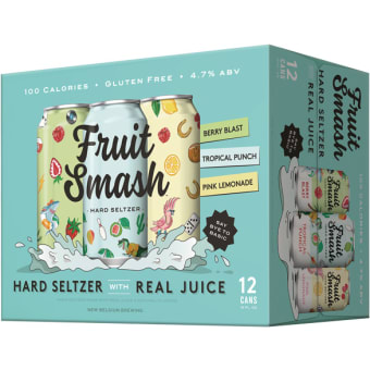 New Belgium Fruit Smash Super Hard - 12 pack