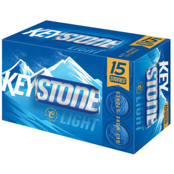 Keystone Light - 15 pack can