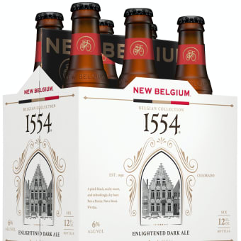 New Belgium 1554 - 6 pack bottle