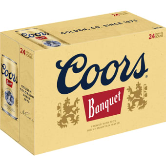 Coors - 24 pack cans