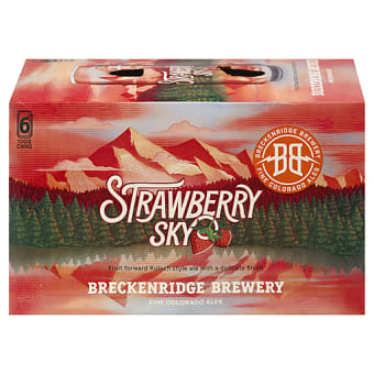 Breckenridge Brewery Strawberry Sky - 6 pack cans
