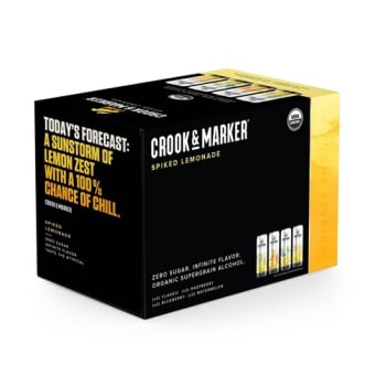 Crook & Marker Lemonade - 8 pack cans