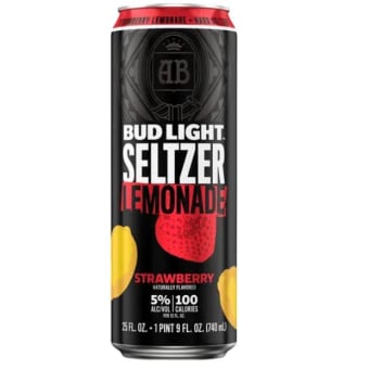 Bud Light Seltzer Strawberry Lemonade - 25oz