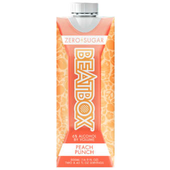 Beatbox Zero Sugar Peach Punch - 500mL