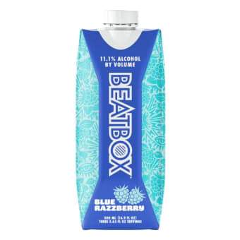 Beatbox Zero Sugar Blue Razzberry - 500mL