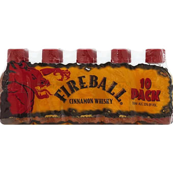 Fireball Cinnamon Whiskey - 10 pack / 50mL