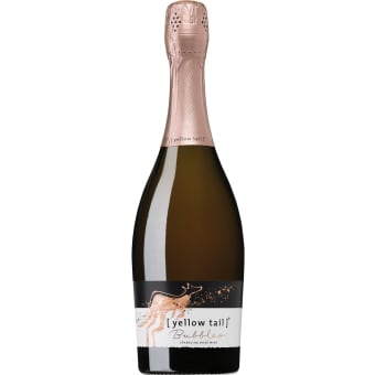 YELLOW TAIL BUBBLES ROSE WINE 750ML