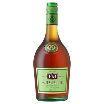 E&J APPLE BRANDY 1.75L