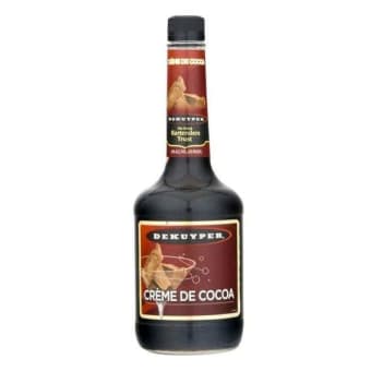 DEKUYPER CREME DE CACAO DARK 750ML
