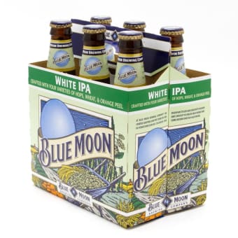 BLUE MOON WHITE IPA 12 OZ 6PK