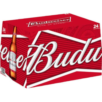 BUDWEISER 12 OZ 24PK BTL