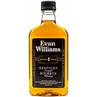 EVAN WILLIAMS BOURBON BLACK LABEL 375ml