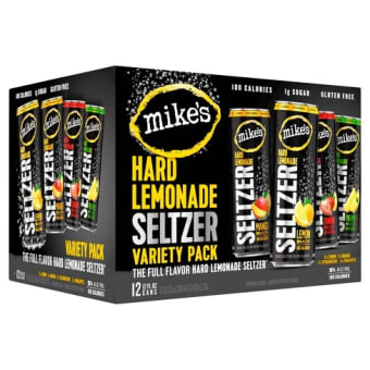 MIKE'S VARIETY SELTZER 12 PK