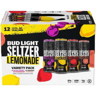 BUD LIGHT LEMONADE SELTZER 12 PK