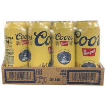 Coors Banquet 24oz 12 Pack Cans