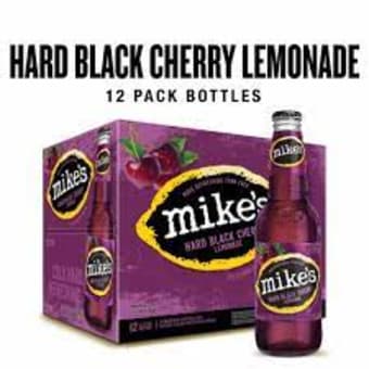 Mike's Hard Black Cherry Lemonade 12 Pack Bottles