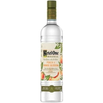 Ketel One Botanical Peach & Orange Blossom Flavored Vodka - 750mL