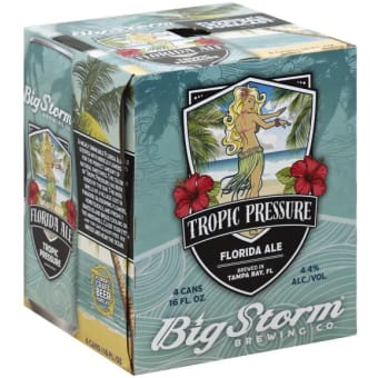 Big Storm Tropic Pressure Golden Ale - 4 cans / 16oz
