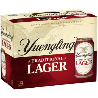Yuengling Traditional Lager - 12 cans / 12oz