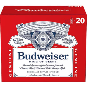 Budweiser - 15 cans / 16oz