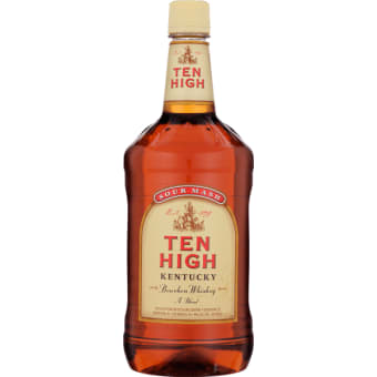 Ten High Sour Mash Bourbon Whiskey - 1.75L