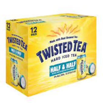 Twisted Tea Half & Half - 12 cans / 12oz