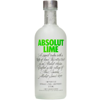 Absolut Lime Vodka - 375mL