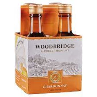 Woodbridge By Robert Mondavi Chardonnay - 4 bottles / 187mL