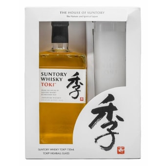 Suntory Toki Japanese Whisky Gift Pack - 750mL