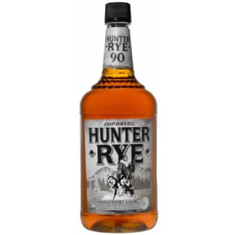 Canadian Hunter 90 Rye Whiskey - 1.75L