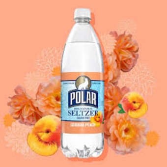 Polar 1 Liter 12 pack Georgian Peach