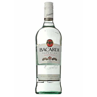 BACARDI SILVER RUM 1L