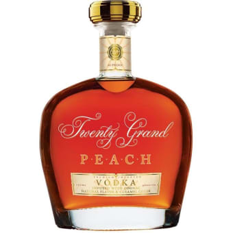 TWENTY GRAND VODKA WITH COGNAC PEACH 750ml