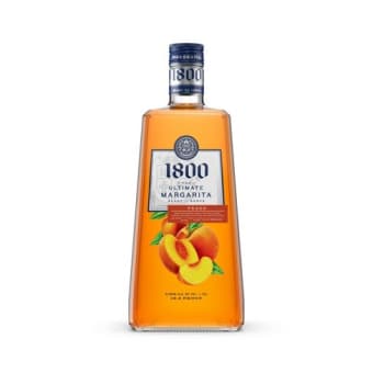 1800 Ultimate Margarita Mix Peach 1.75 L