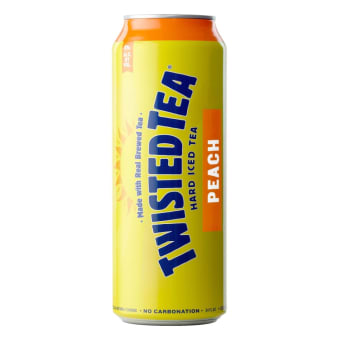 Twisted Tea Peach 24 oz can